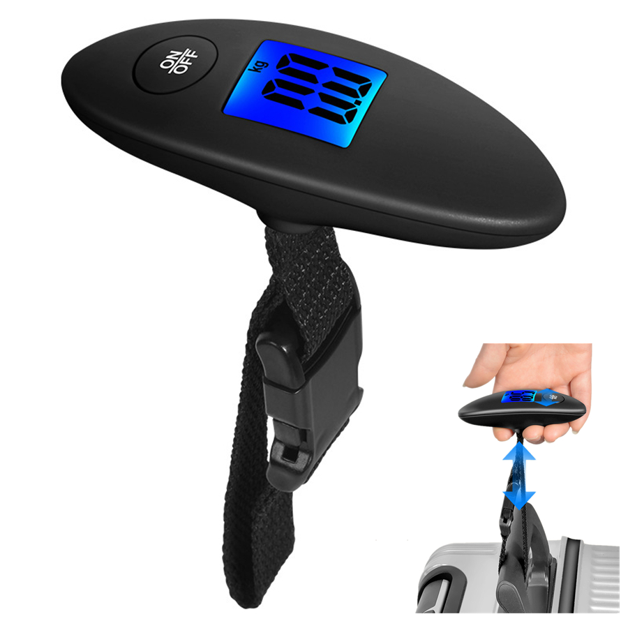Travel Accessories Electronics - 40kg/100g Taşınabilir Bagaj Terazisi Yüksek Hassasiyetli