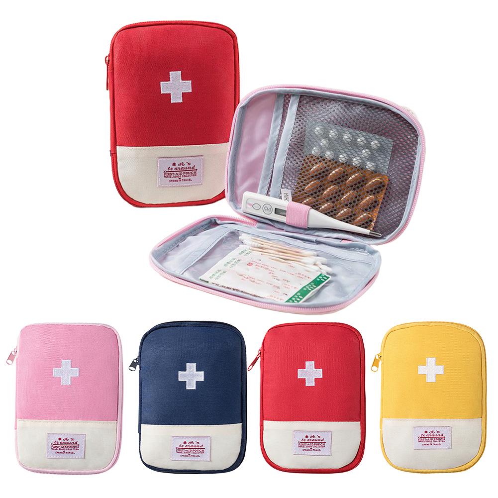 First Aid Travel Kit - Taşınabilir İlk Yardım Çantası Seyahat İlaç