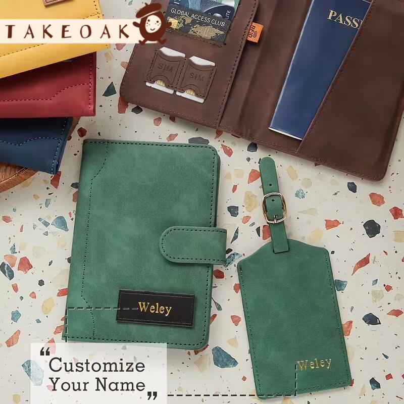 Travel Accessories Hong Kong - Kişiye Özel İsimli Deri Pasaportluk ve