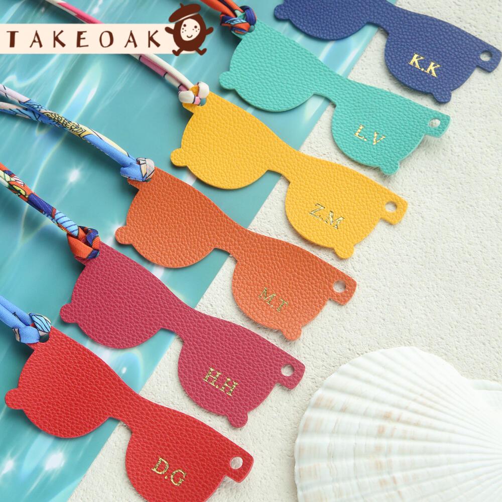 Travel Accessories Hong Kong - Kişiselleştirilmiş Özel Çift Harfli Deri Bagaj