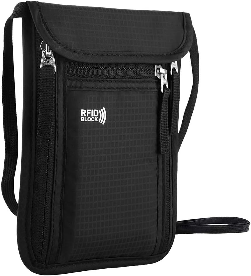 Travel Accessories Rfid - 1 adet Seyahat Çantası Boyun Cüzdanı