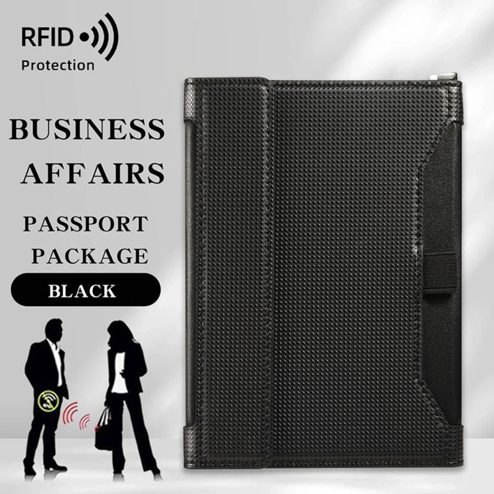 Travel Accessories Rfid - Düz Renk Pasaport Tutucu RFID Engelleme