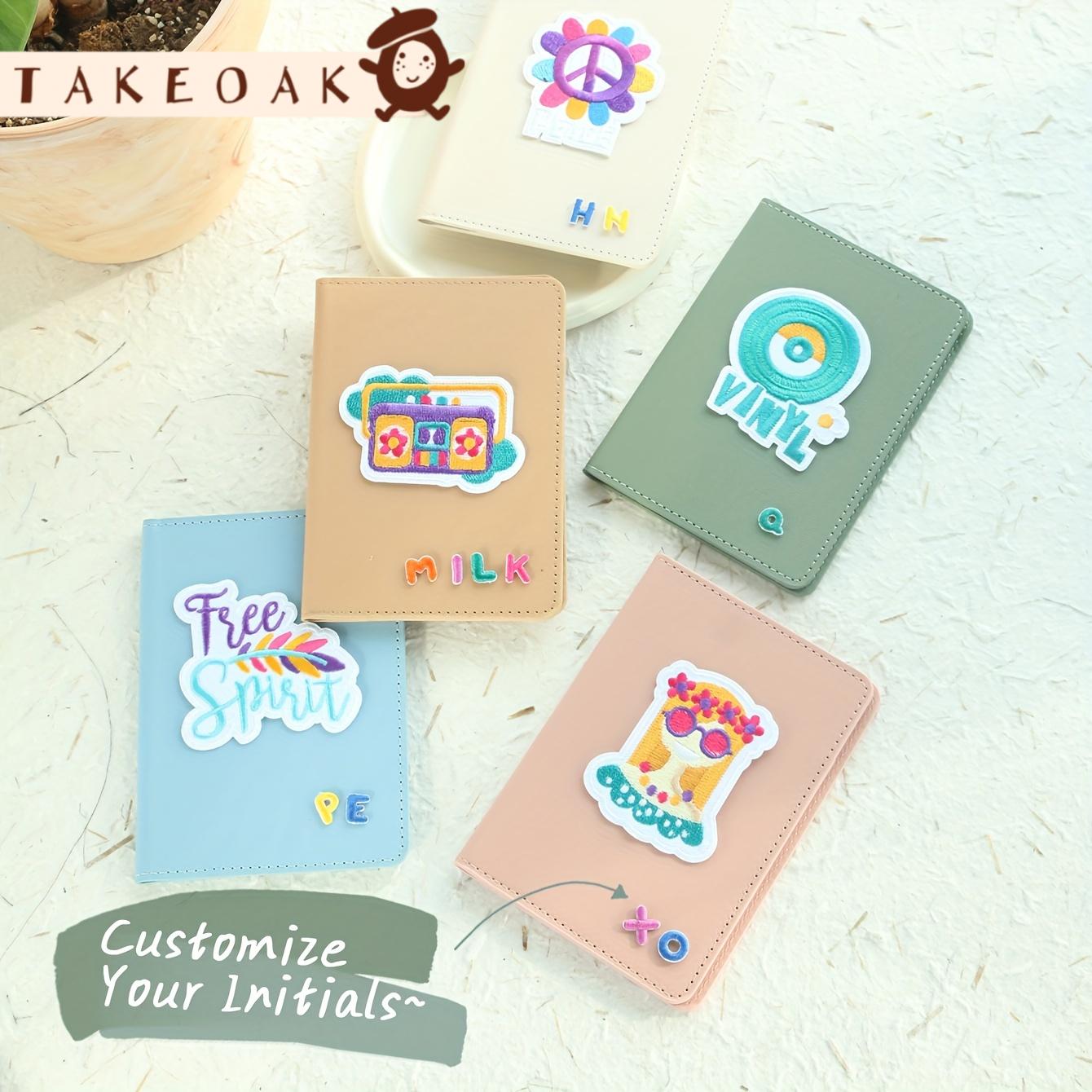Travel Accessories Hong Kong - Özel Baş Harfli Pasaport Kabı, Karikatür
