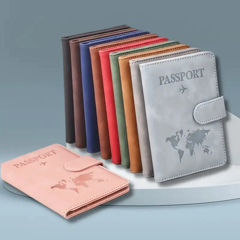 Travel Accessories Rfid - Unisex RFID Engelleyici Seyahat Pasaport Aksesuarı