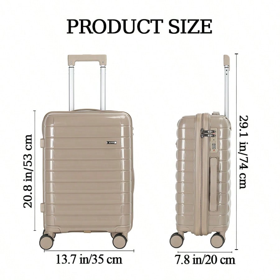 20 İnç Hafif Kabin Boy Valizi, - Travel Lock Tsa Approved incelemesi ve fiyatı