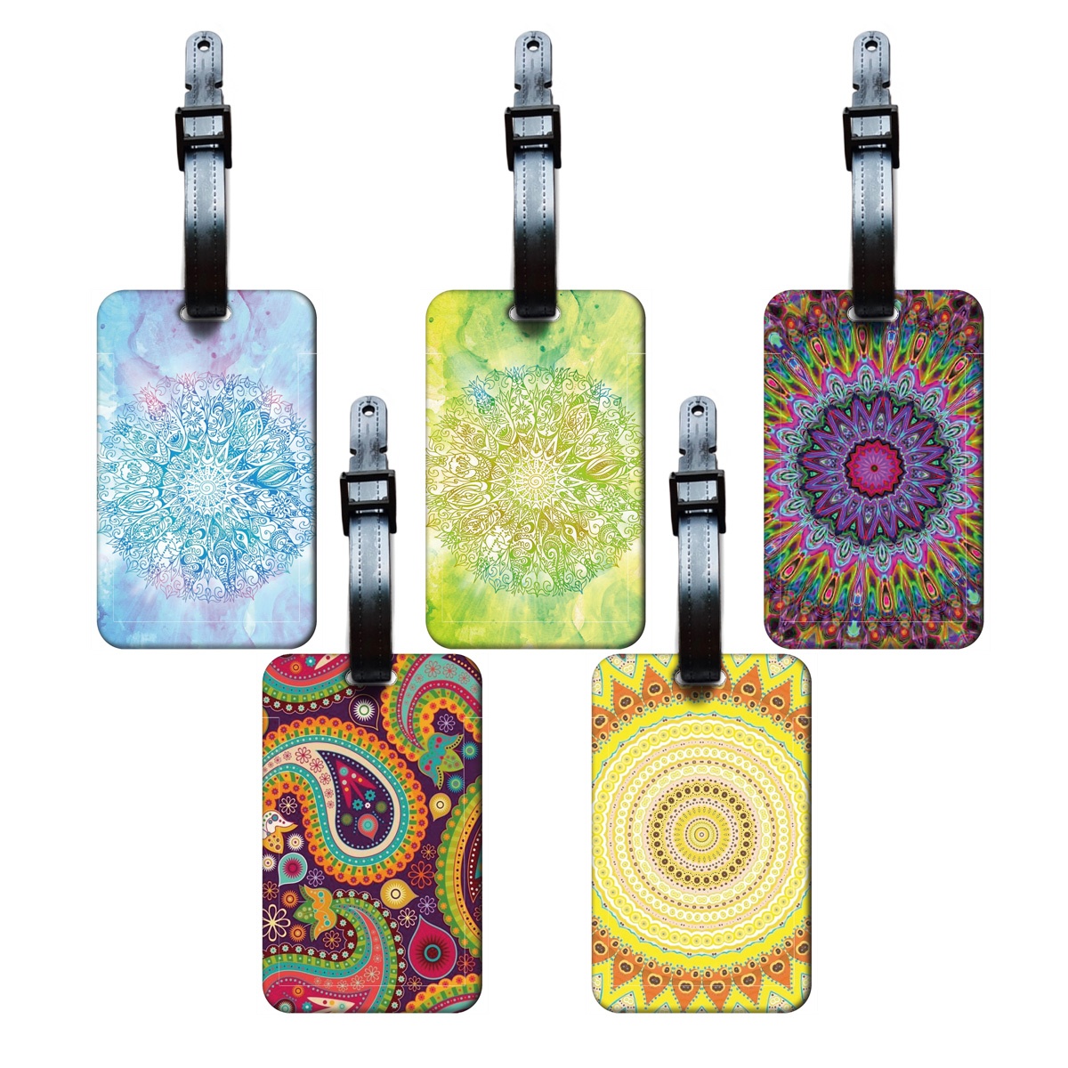 Paisley Plastik Bagaj Etiketi  - Travel Accessories List For Women incelemesi ve fiyatı