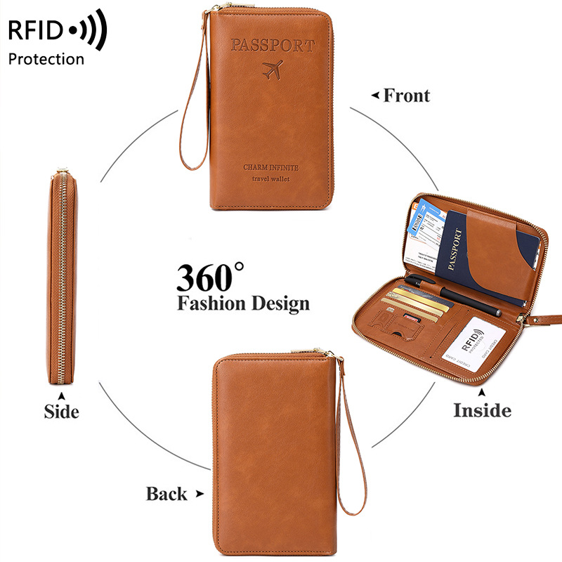 Yeni deri pasaport kapağı RFID - Travel Accessories Rfid incelemesi ve fiyatı