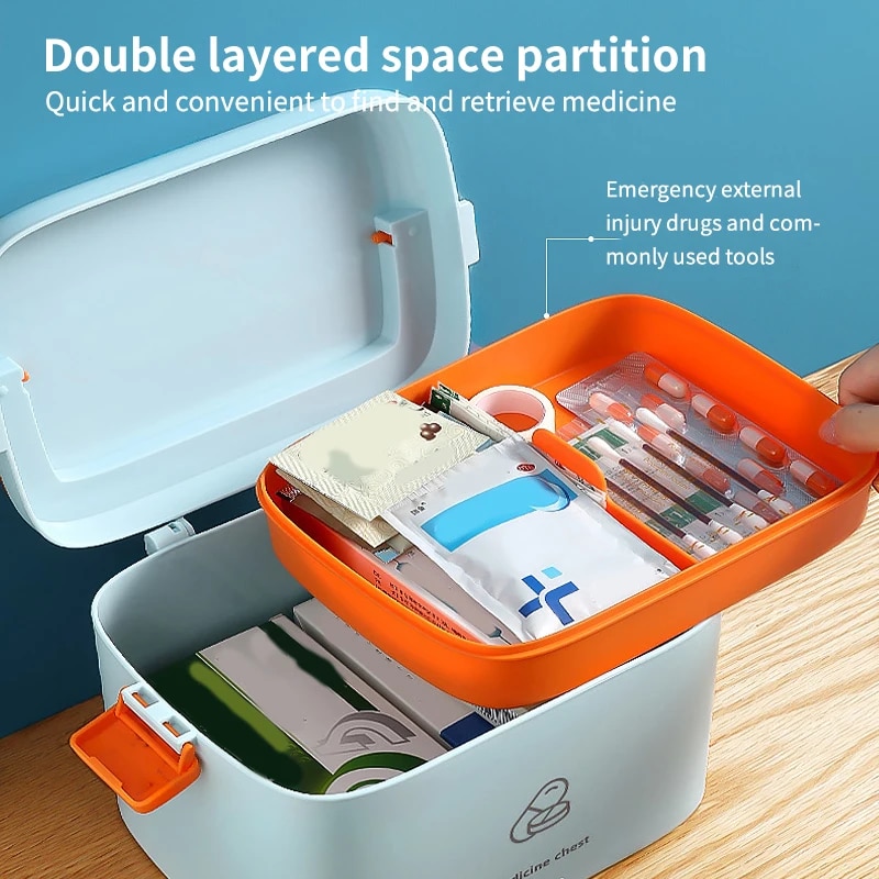 Taşınabilir plastik ilaç kutus - First Aid Travel Kit incelemesi ve fiyatı