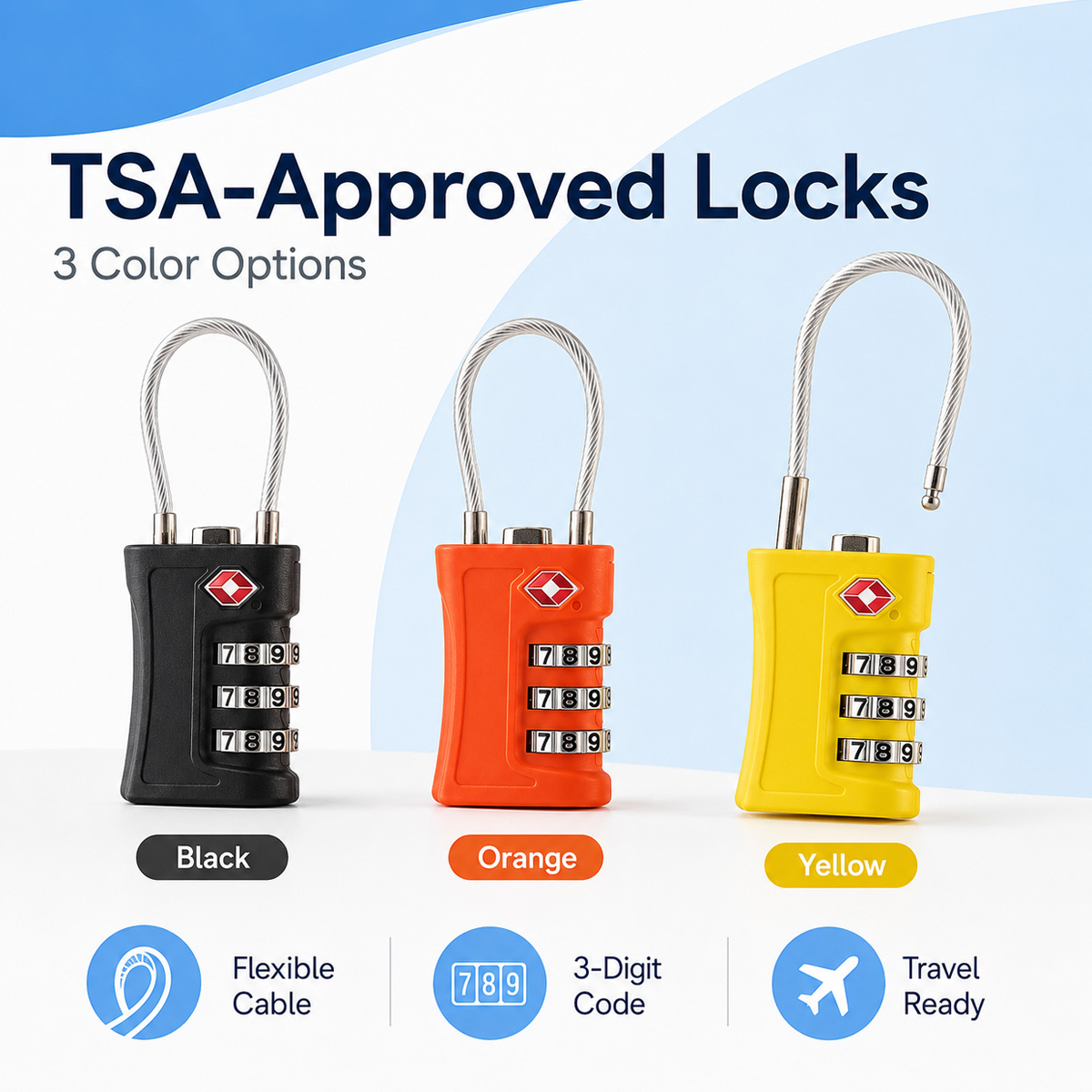 TSA Onaylı Bagaj Kilidi 3 Hane - Travel Lock Tsa Approved incelemesi ve fiyatı