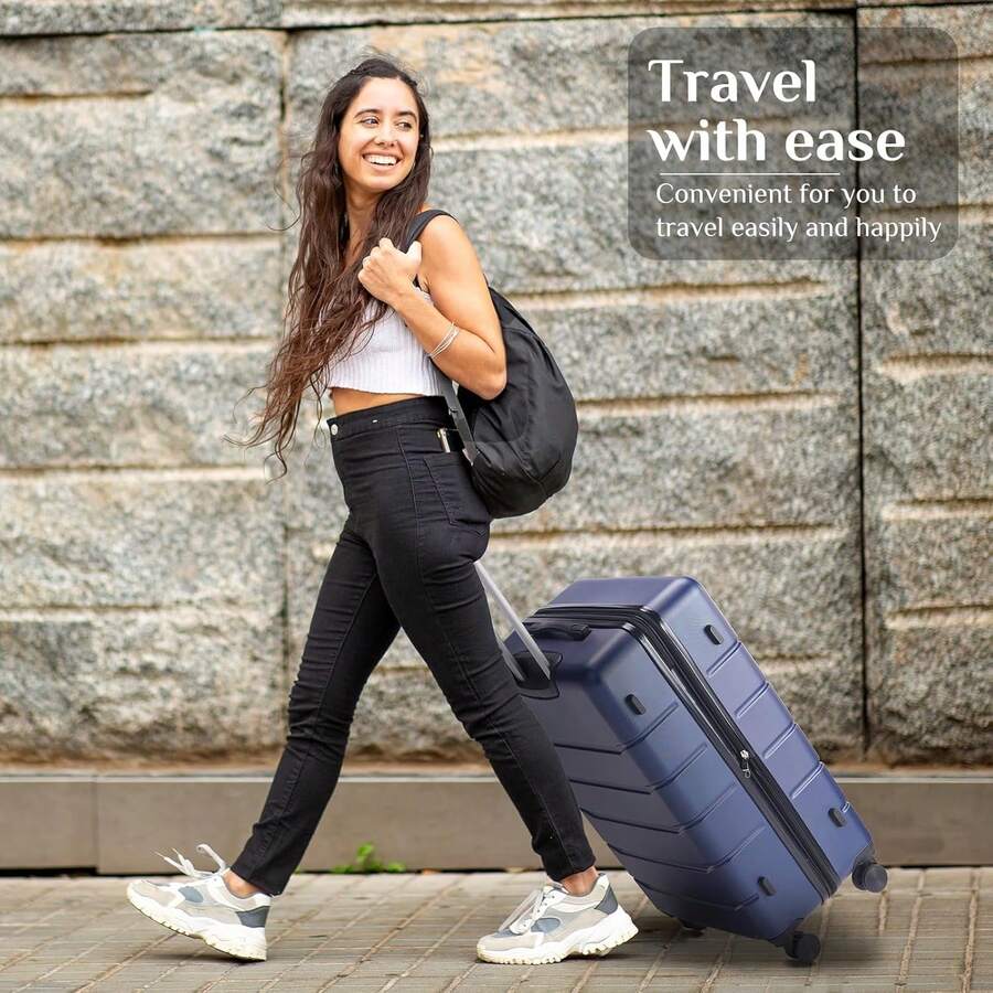 20/24/28 İnç Hafif Sert Valiz  - Travel Lock Tsa Approved incelemesi ve fiyatı