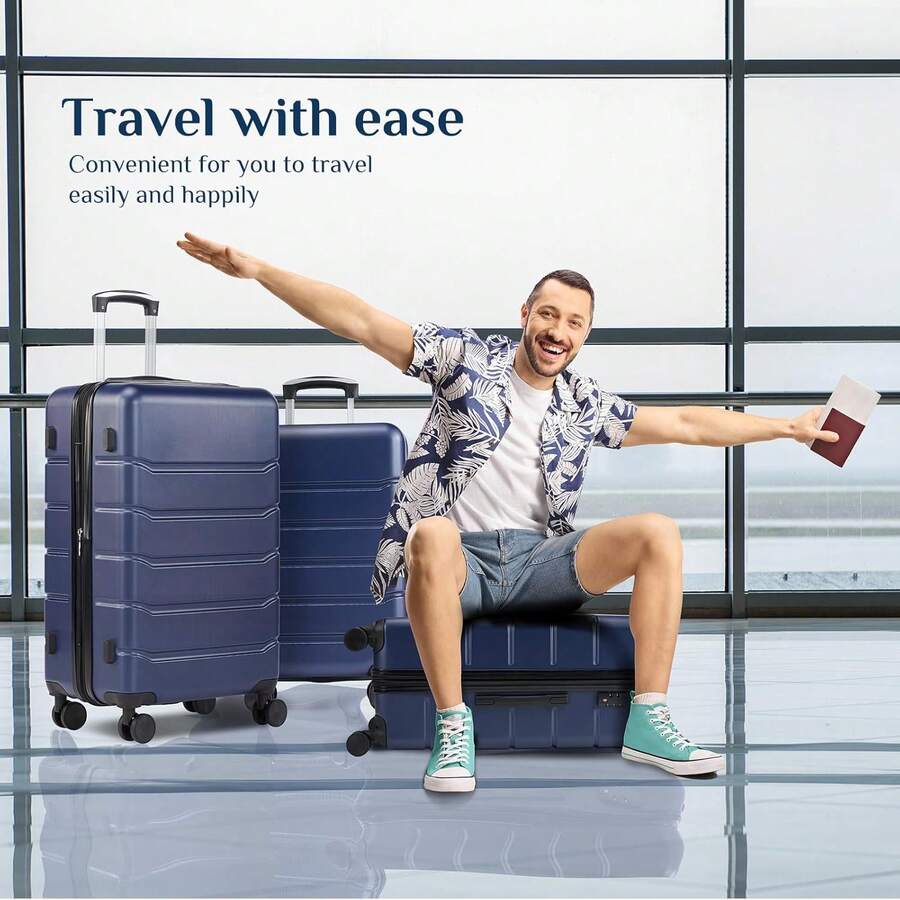 20/24/28 İnç Hafif Sert Valiz  - Travel Lock Tsa Approved incelemesi ve fiyatı