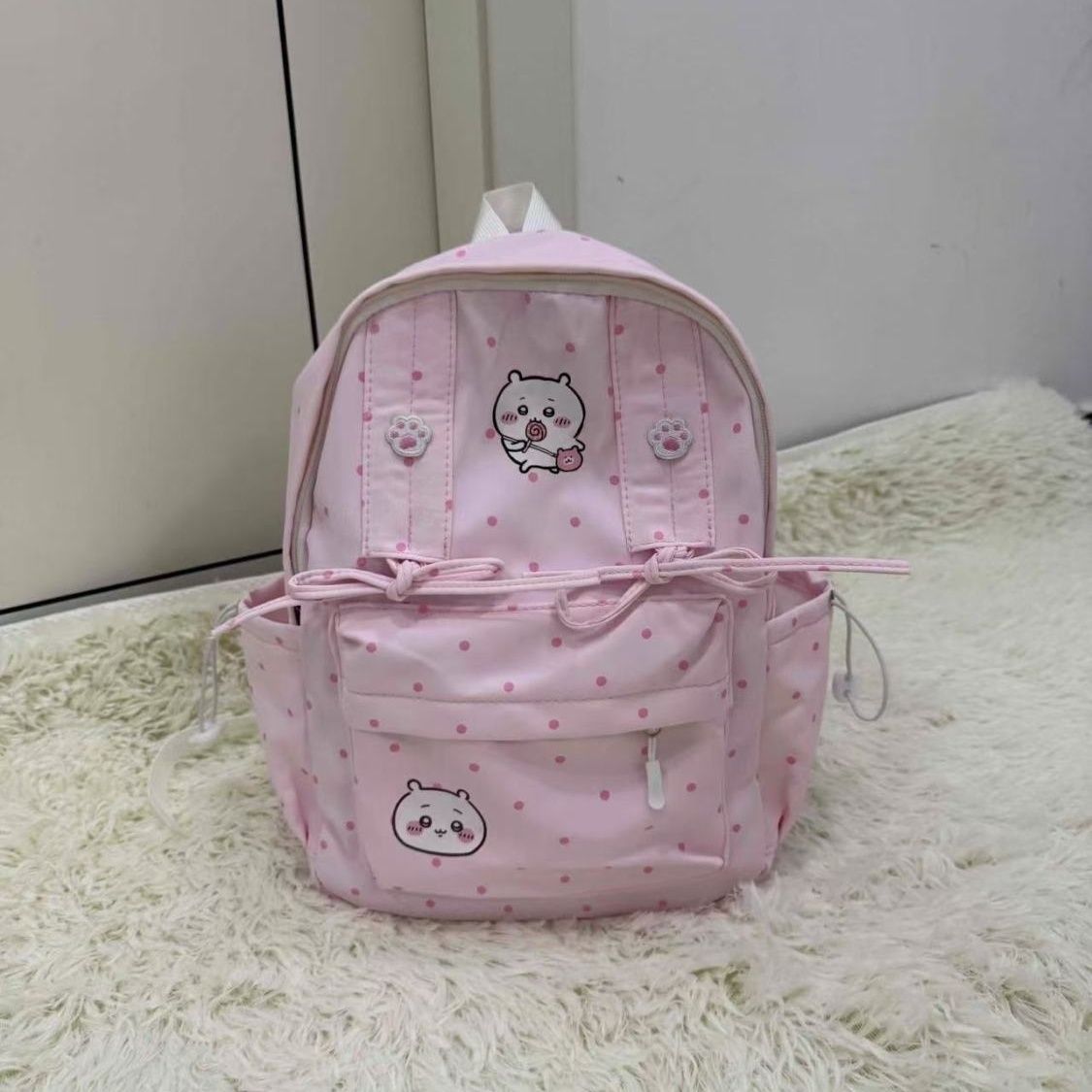 Sevimli Chiikawa Pembe Puantiy - Travel Accessories Pink incelemesi ve fiyatı