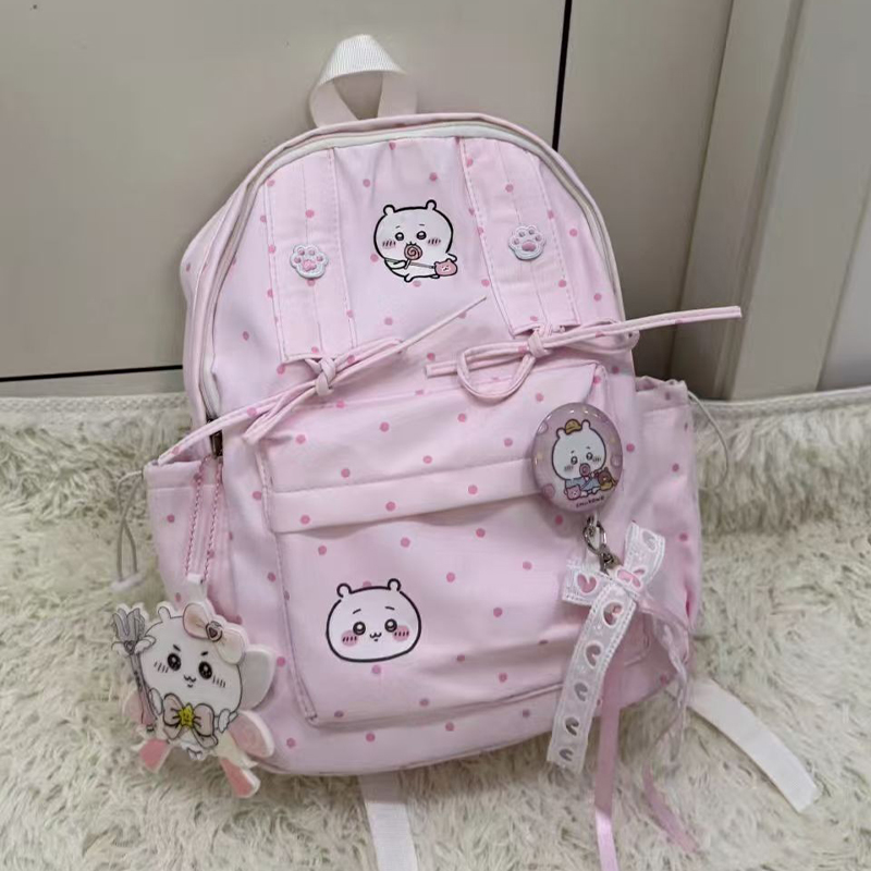 Sevimli Chiikawa Pembe Puantiy - Travel Accessories Pink incelemesi ve fiyatı