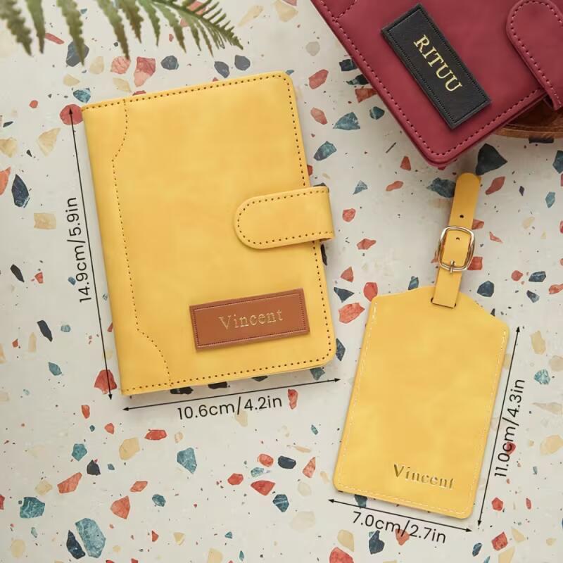 Kişiye Özel İsimli Deri Pasapo - Travel Accessories Hong Kong incelemesi ve fiyatı