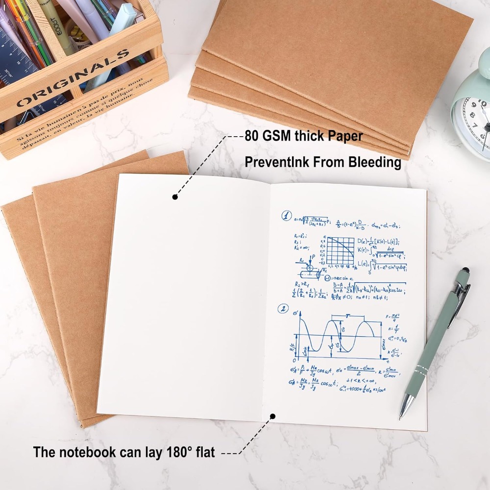 24 Adet A5 Boş Kraft Defter (G - Travel Notebook Journal incelemesi ve fiyatı