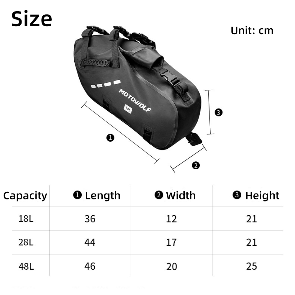 Su geçirmez Motosiklet Eyer Ça - Travel Accessories B&M incelemesi ve fiyatı