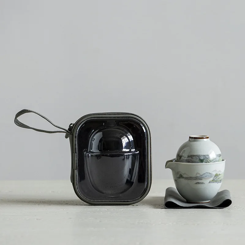Shanshui Tek Demlik İki Fincan - Travel Accessories Company incelemesi ve fiyatı